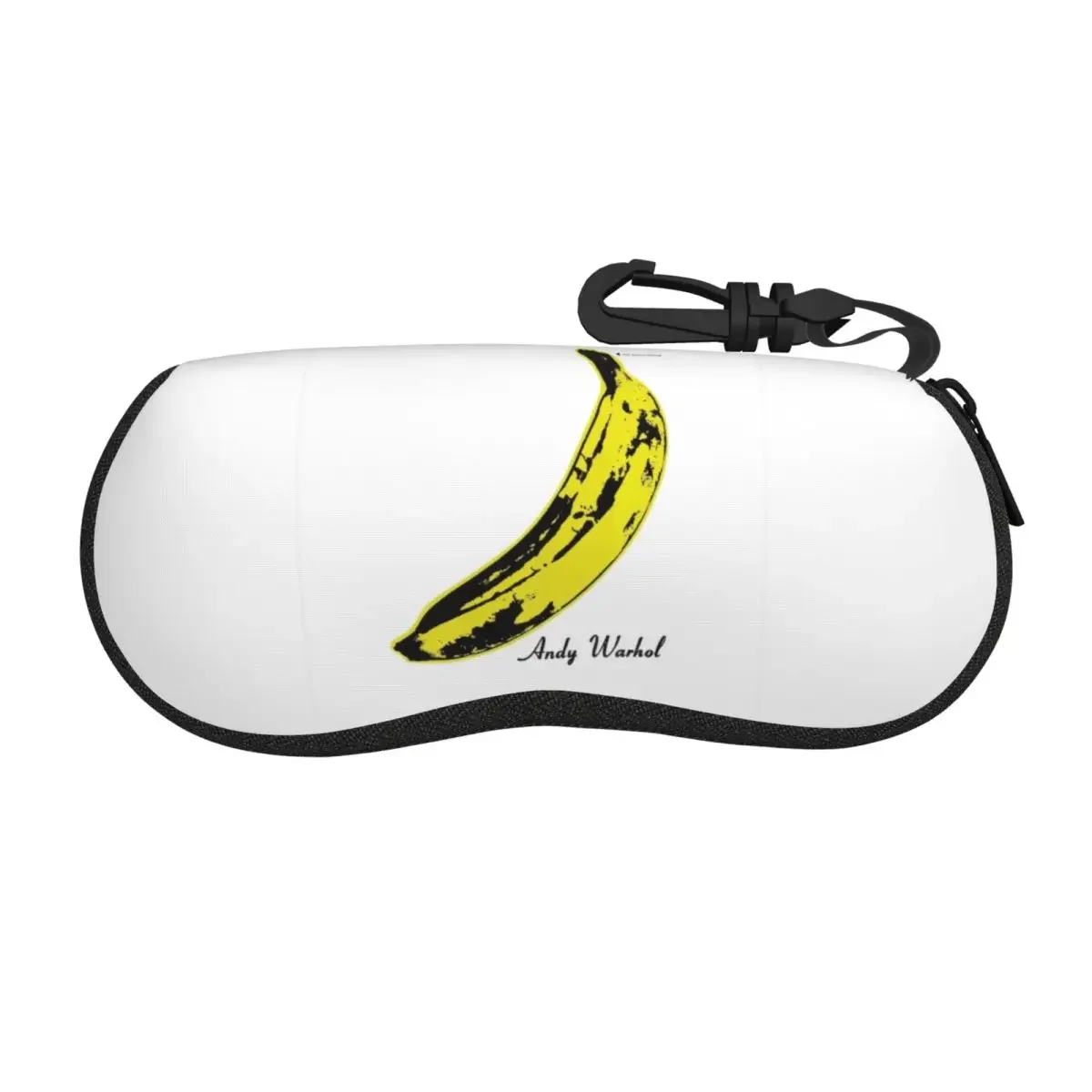 

Andy Warhol Banana Velvet Underground Shell Glasses Case Protector Sunglasses Box Women Men Soft Eyeglasses Bag Pouch