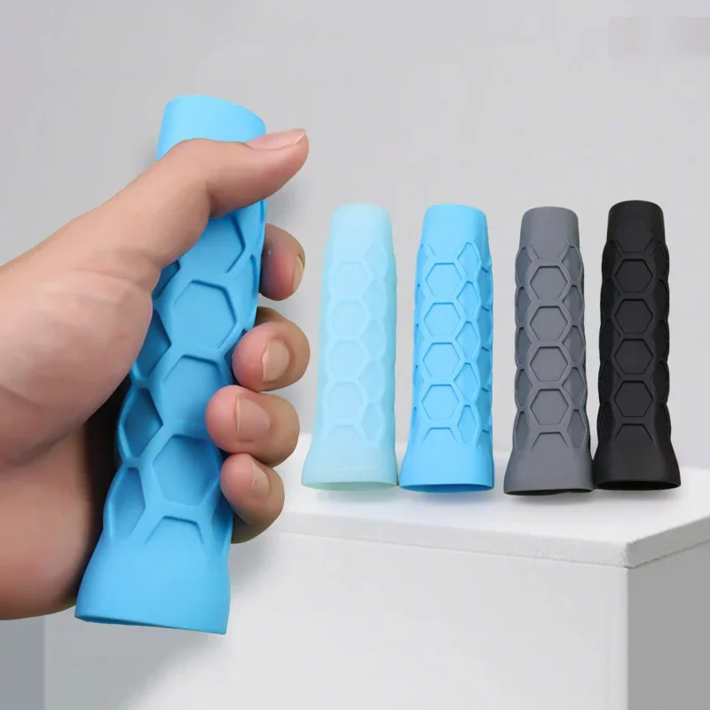 

Многоразовый силиконовый чехол для теннисных ракеток, амортизирующий чехол и противоскользящая силиконовая накладка.