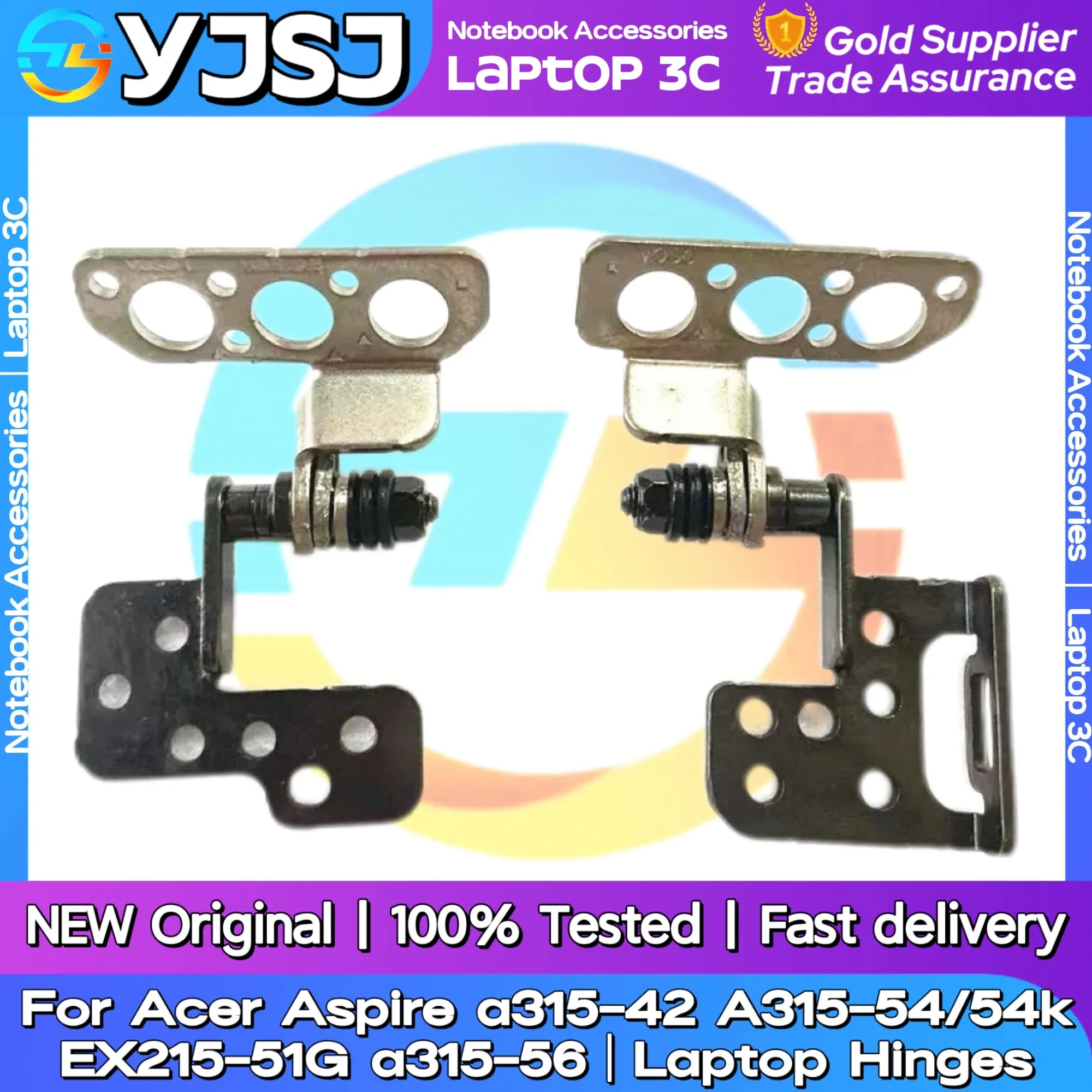 

New Original Laptop Notebook Hinges For Acer Aspire a315-42 A315-54 A315-54k EX215-51G a315-56 N19C1 LCD Screen Hinge LCD shaft