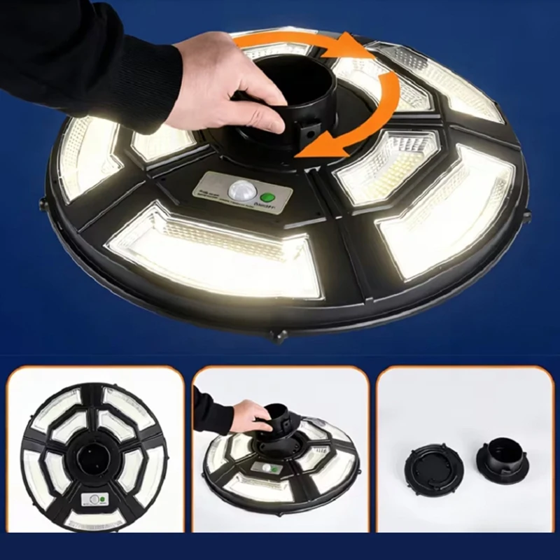 lampe-solaire-puissante-dt16-eclairage-public-rond-etanche-du-crepuscule-a-l'aube-avec-telecommande-pour-garage-et-jardin-abs