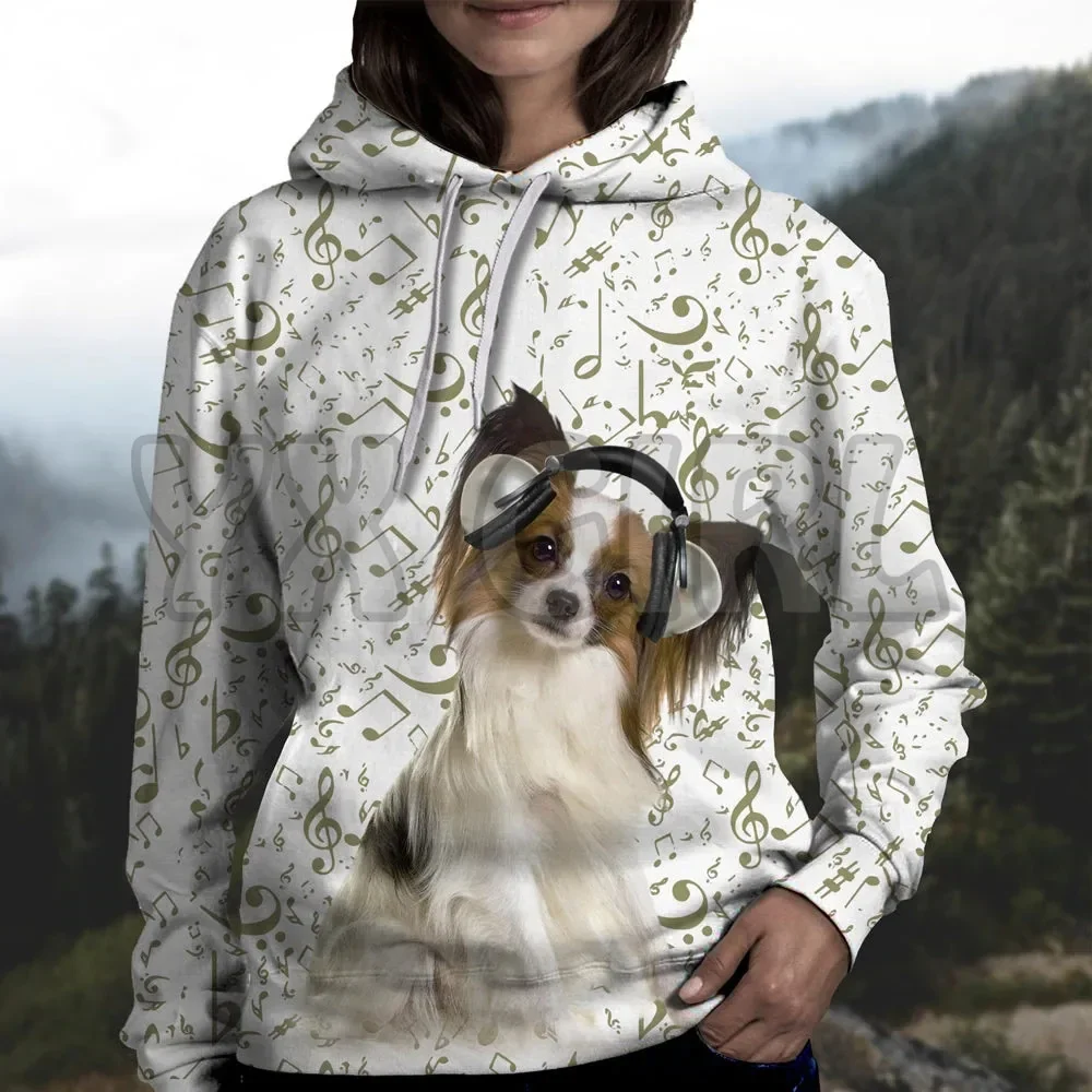 Great Music With Miniature Schnauzer 3D Printed Hoodies  Unisex Pullovers Funny Dog Hoodie Casual Street Tracksuit