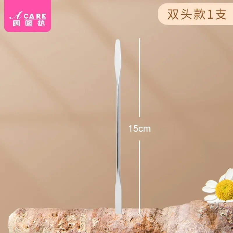 DX01/Foundation Shovel/A1PQ6-Stainless Steel Scrapers Essence Shovel Scraper Spatula Color Bar Makeup Artist Concealer