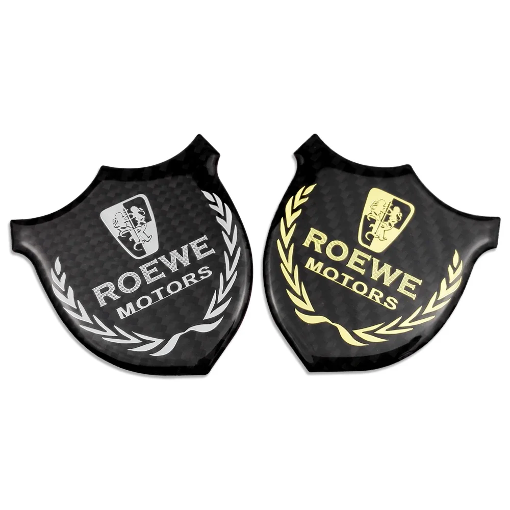 Badge Automatic Decoration Emblems for Roewe 350 550 750 w5 950 i6 360 rx5 e550 e50 MG 7 Car Styling Sticker Carbon Fibre Decal