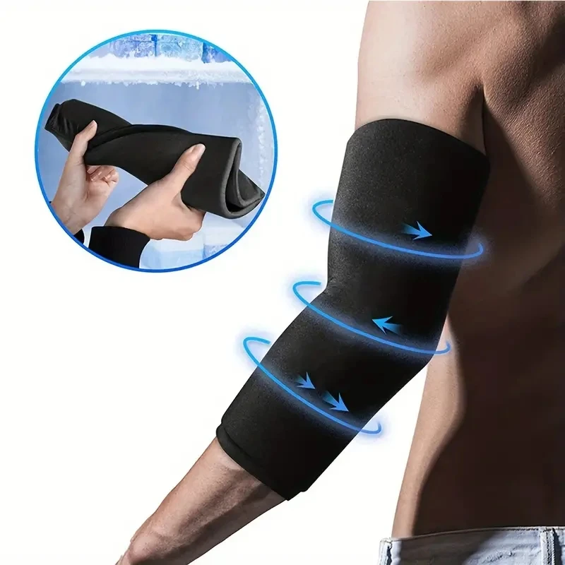 Gel Ice Sleeve, Elbow Knee Ankle Ice Pack, Hand Ice Wrap, Gel Hot Cold Pack-Multipurpose And Reusable