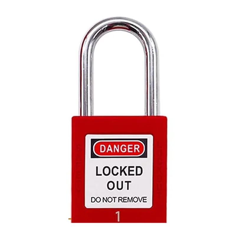 

Lockout Tagout Kit, Nylon Ties, Safety Padlocks With Number,Group Lockout Hasps, Universal Kit With Red Pocket Bag Durable-Y41A