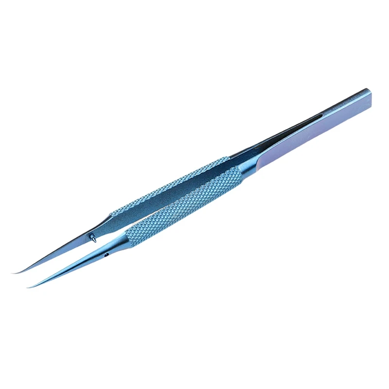Pinzette ABJI Pinzette per riparazione telefoni cellulari Lega di titanio 140 cm a punta 0,15 mm Pinzette per filo volante per microscopio