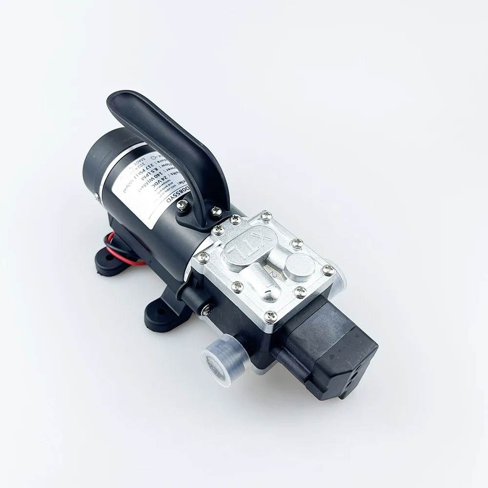 Bomba de agua de diafragma de grado alimenticio de alta presión 1.6Mpa DF0855D DC24V 12V