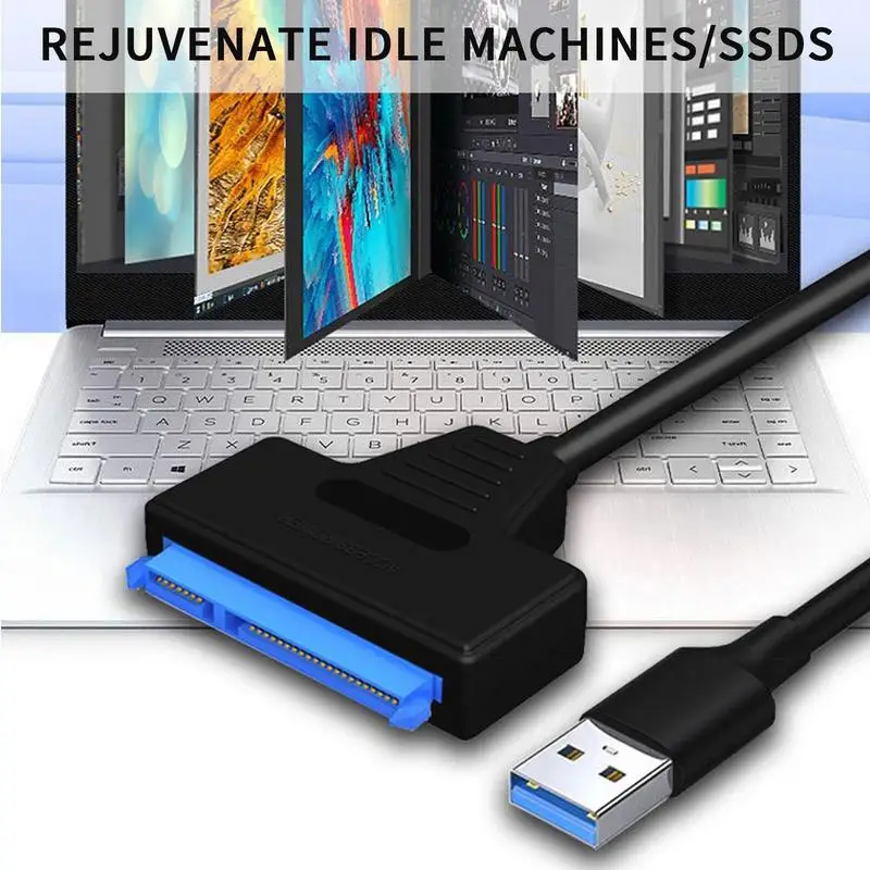 To USB 3.0 Adapter USB 3.0 To Adapter No Driver Required Hard Drive Connector For 2.5 SSD HDD Hard Disk Drive