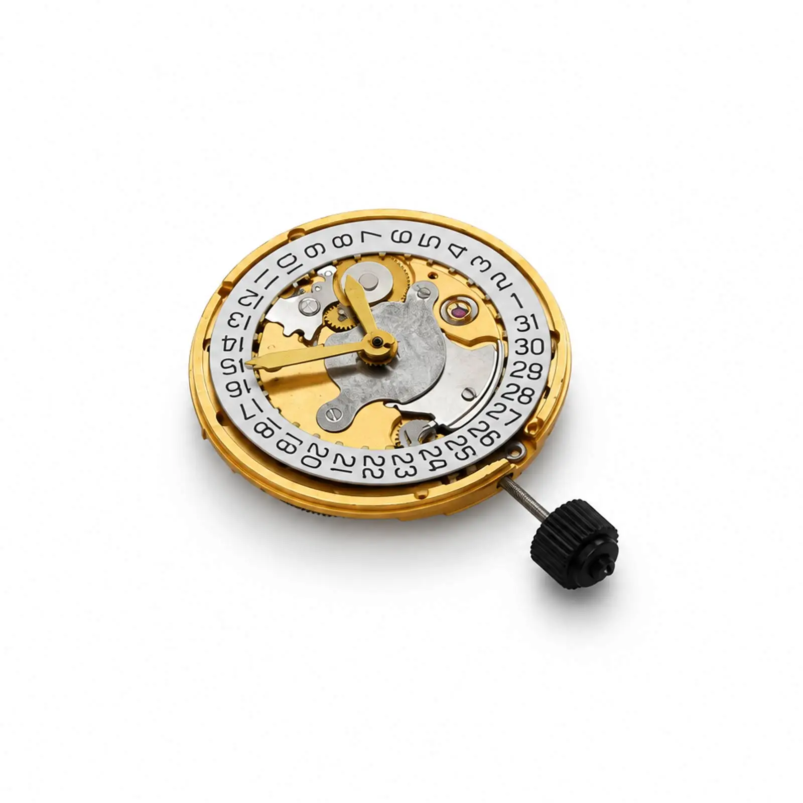 Golden Shanghai Automatic Mechanical Movement Replacement 3 Hands 2824 Movement Watch Repair Parts Accessories