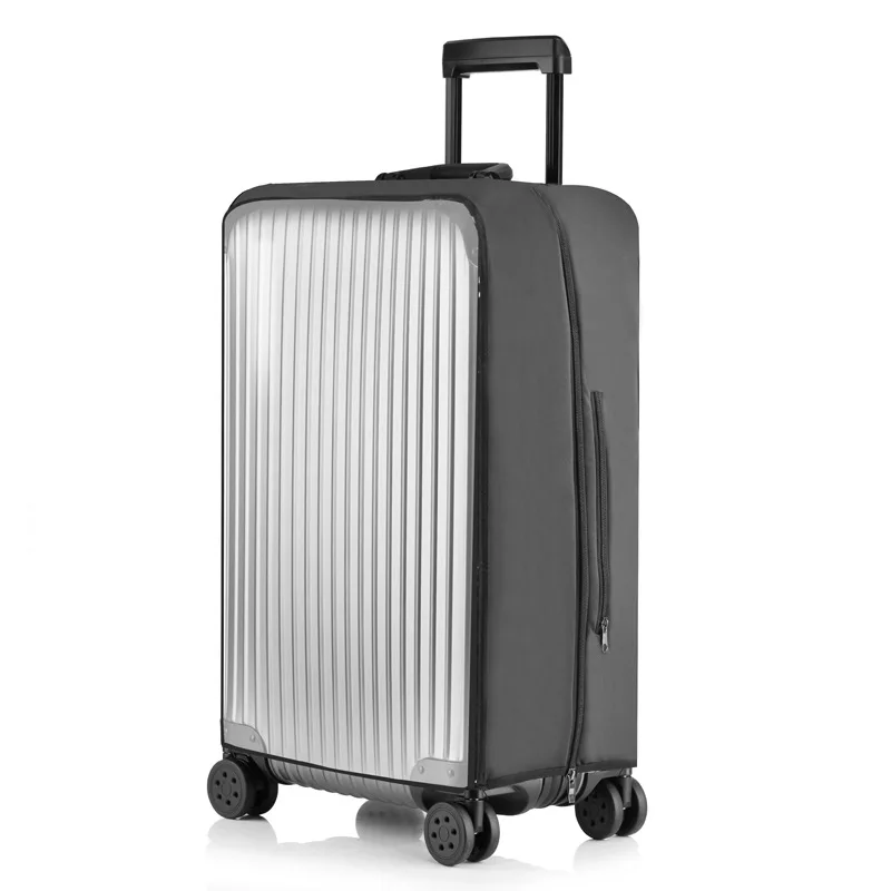 حقيبة سفر مرنة شفافة، غطاء حماية مقاوم للغبار ومقاوم للماء، علامة تجارية مجانية مقاس 20-30 بوصة... #5