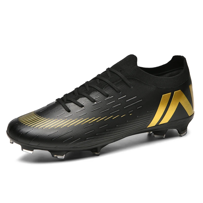 

High Quality Men Football Shoes Professional Fast Soccer Shoes Society Cleats Grass Training Football Field Boots Sneaker Unisex