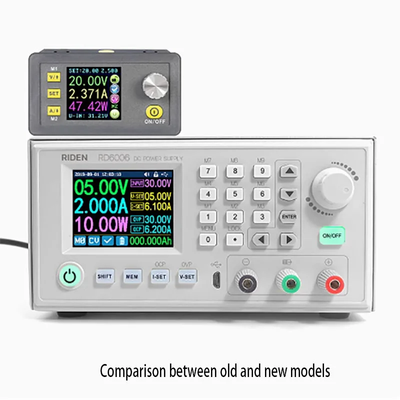 RD6006 RD6006W USB WiFi DC Tegangan Rendah Saat Ini Modul Suplai Daya Buck Konverter Dapat Disesuaikan Multimeter 60V 6A