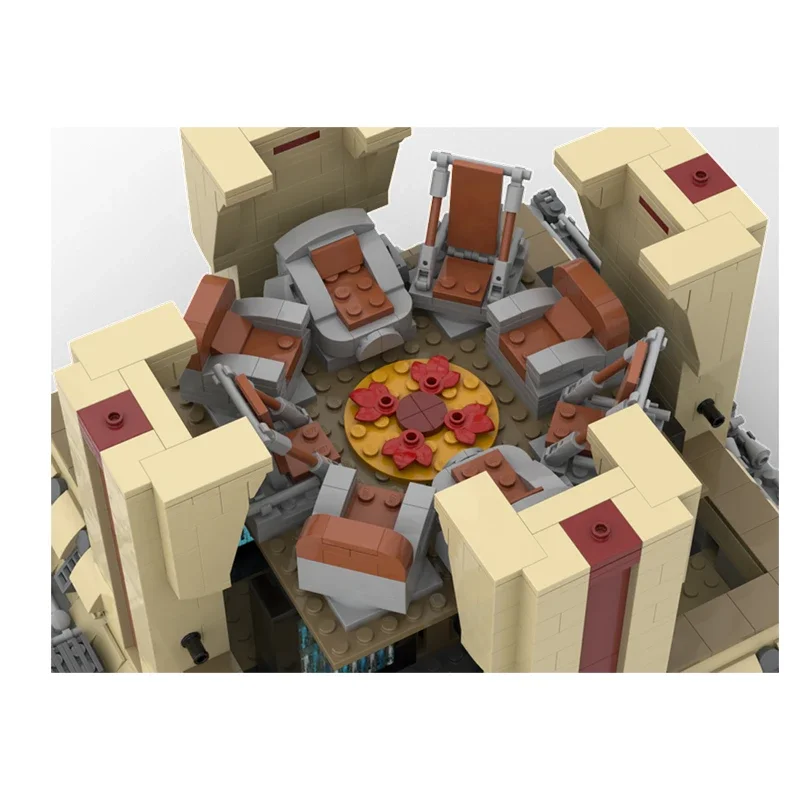 Star Coruscant Tempel Architectuur Stijl MOC Bouwstenen Ultieme Collector Serie Bakstenen Verjaardag DIY Monteer Speelgoed Geschenken