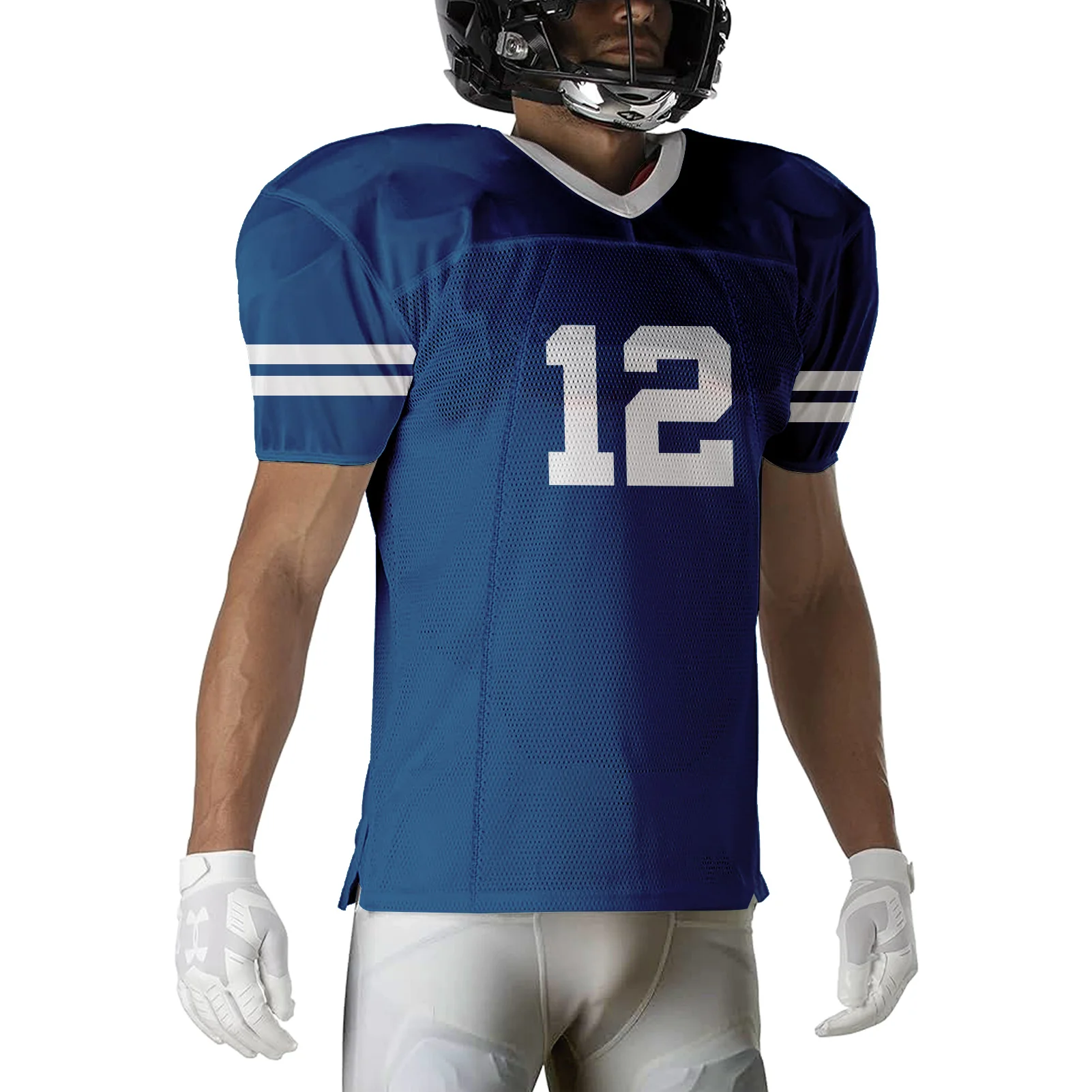 Custom Football Jersey Athletic Shirts Personalized Team Name Number for Men Youth Practice Sports Uniform for Team Training