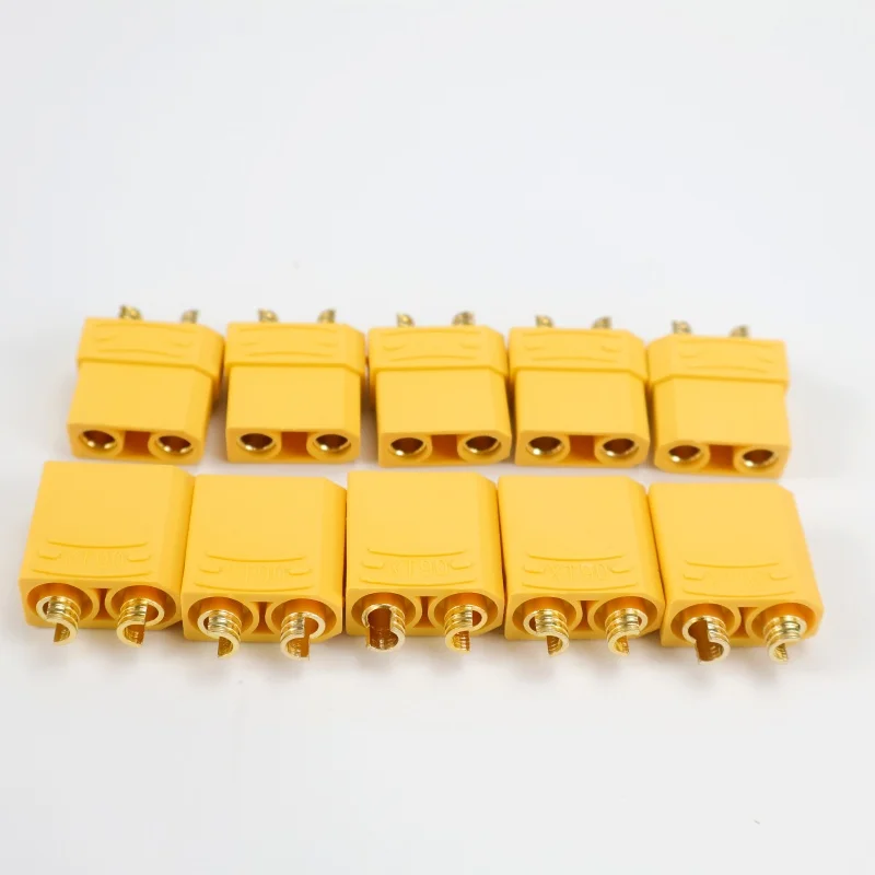 5/10pairs  XT90 plug and socket battery connector banana connector adapter for lithium polymer battery quadcopter drone