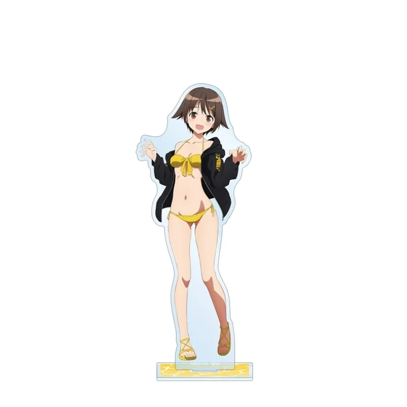 Cartoons Anime Strike Witches Acrylic Stand 501st JFW Steam Minna Mio Charlotte Cosplay figure Stand Plate Prop Decor Gifts