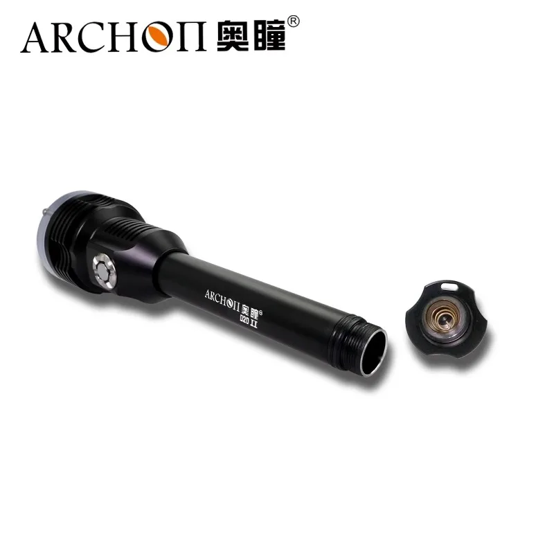 ARCHON D20-II Flashlight Strong Light Diving Waterproof LED Underwater Ultra Bright Long Range Shooting Rechargeable