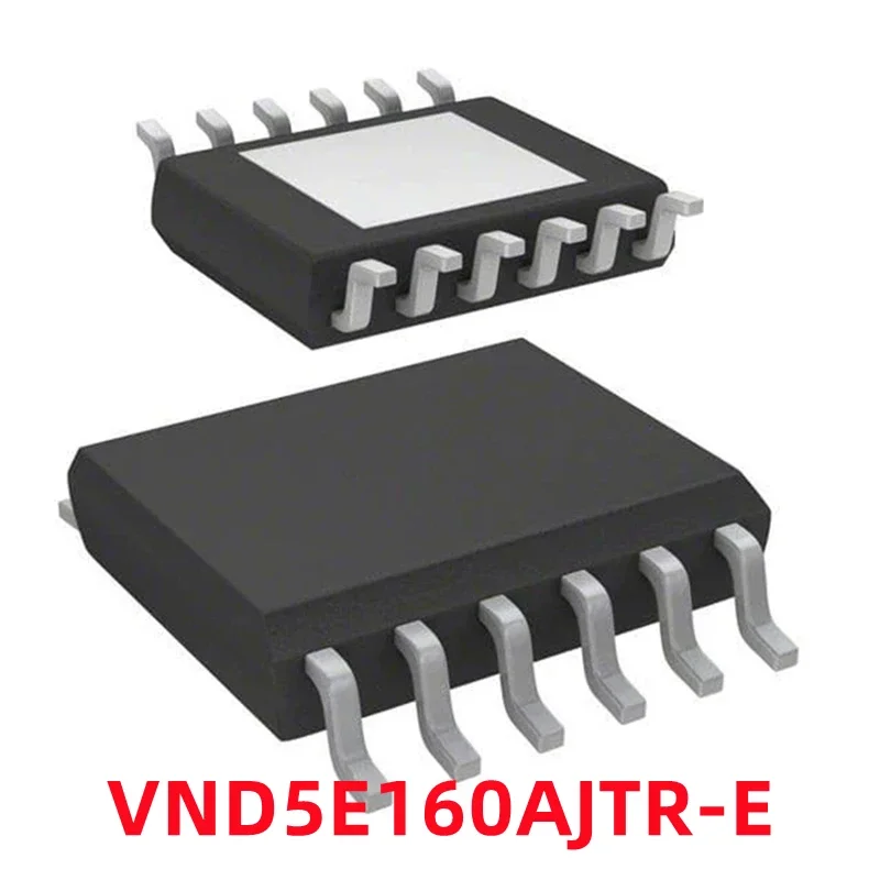 1PCS New VND5E160AJTR-E HSOP12 Screen Printed D5E160AJ Gate Driver Chip Original