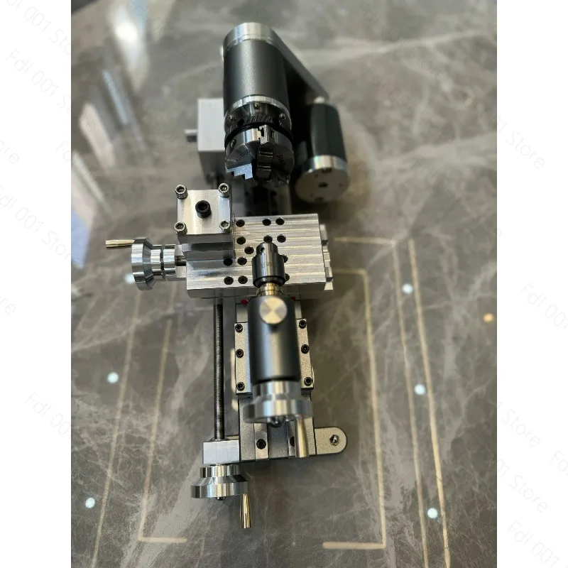 Micro Lathe Chuck Diameter 50mm Through Hole 330x150x120mm Mini Lathe