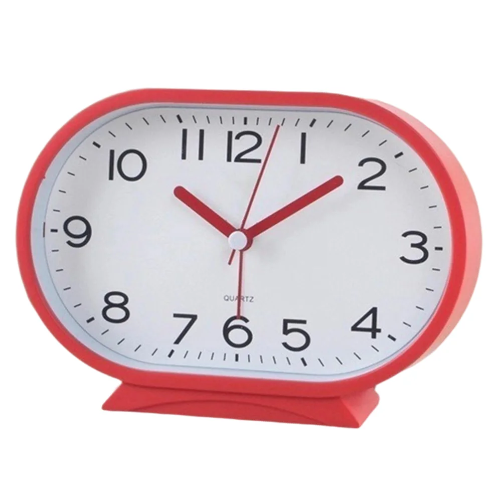 Study Desk Bedside Table Large Display Clock Large Display Alarm Clock AA Battery Required Plastic Housing Gentle Beep