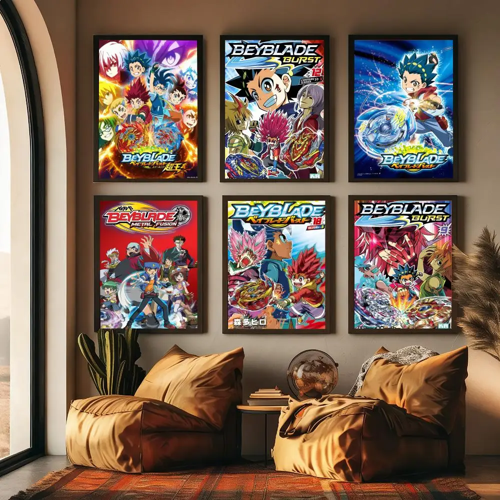 Anime Game A-Azur L-Lane Poster For Office Bedroom Coffee Home Decor Durable Waterproof Aesthetic Stickers Wall Art HD