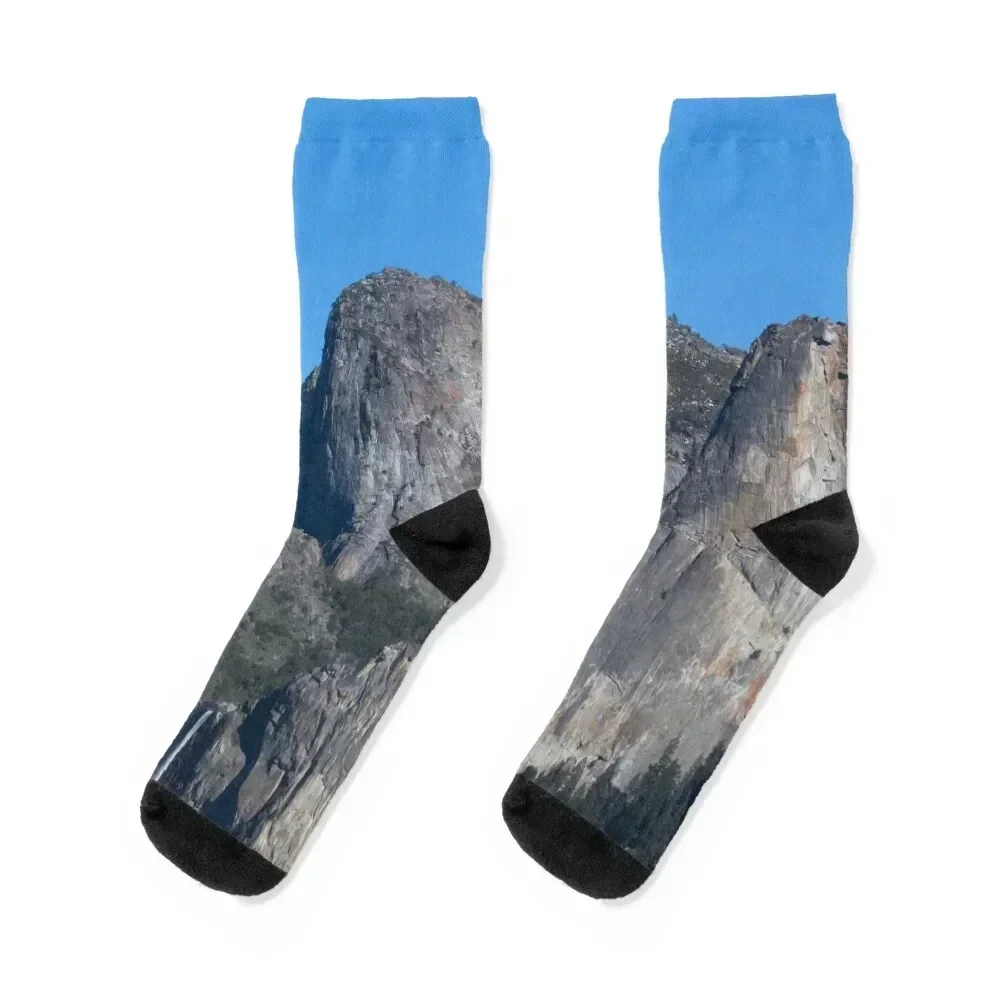 

Mountain from Yosemite Socks sports and leisure sport set men cotton high quality Socks Men's Women's