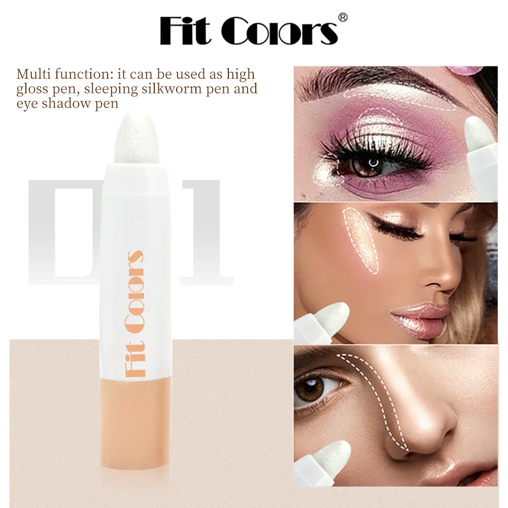 Sombra de ojos con purpurina de 7 colores, resistente al agua, duradera, multifunción, perla brillante, textura metálica, cosméticos, gran oferta