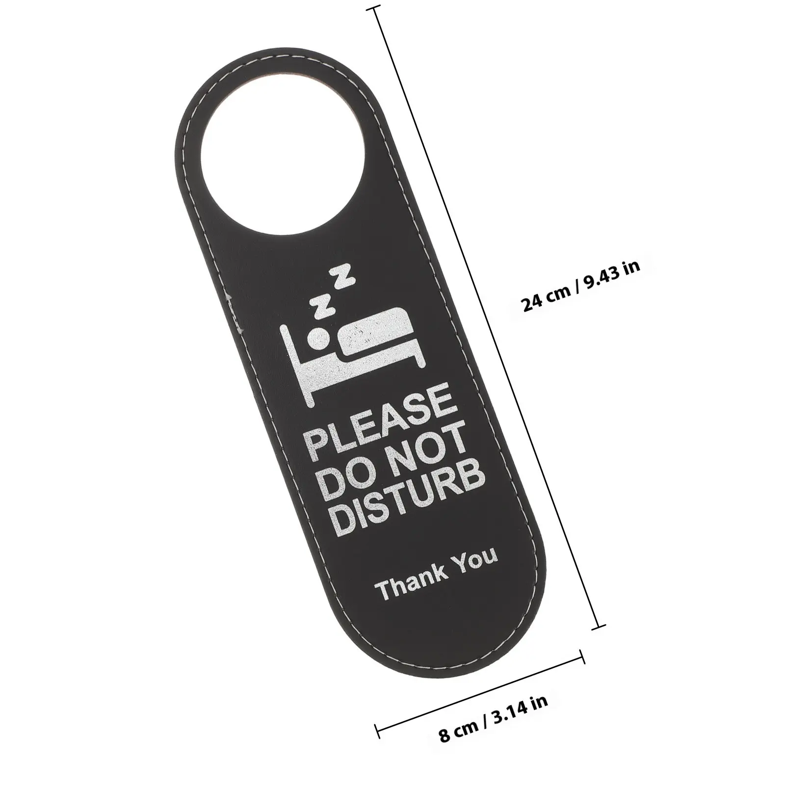 2Pcs Door Signs Do Not Disturb Make Up Room Sign Double Side Hanging Hotel Decorative Reminder Do Not Disturb Door Sign