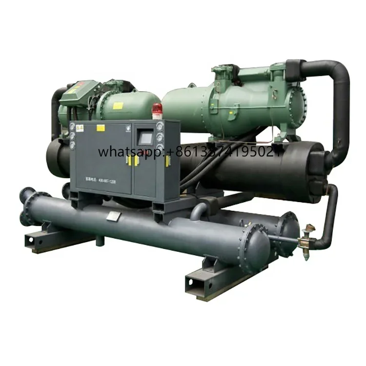 Customized Industrial Glycol/Seawater Water Chiller Machine Ultra-Low Temperature for Medical Chemical Industries Motor Engine