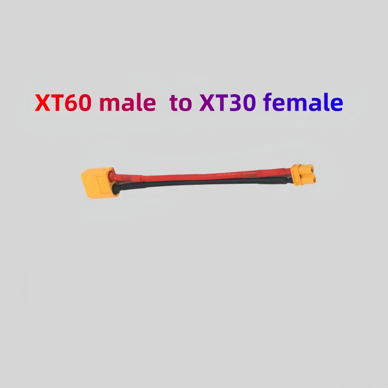 Cable adaptador ESC de batería de avión modelo de 10CM XT60 macho a XT60/T/XT30/XT90 enchufe hembra cable de extensión XT60
