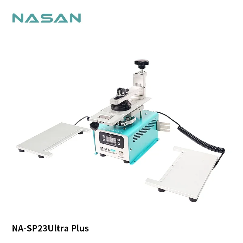 Updated Nasan SP23SUP Middle Frame Removal for cellphone screen separator with 3 individual heating plate