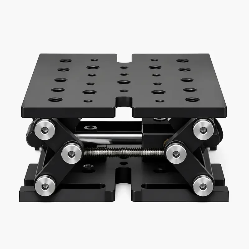Precision Z-axis Manual Lift Platform 25mm Travel 25kg Load Laboratory Fine-tuning Stage Micro Positioning Adjustment Table