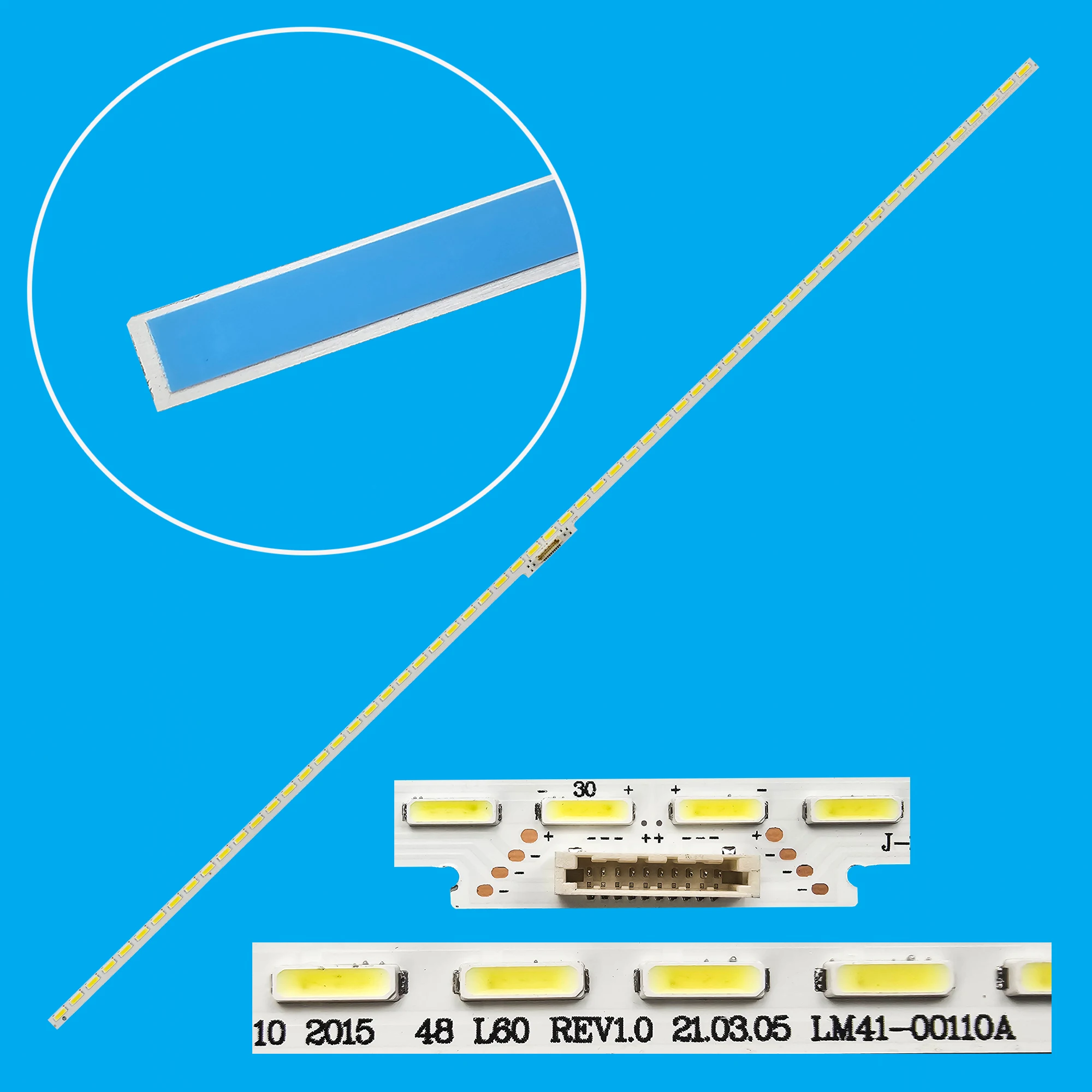 LED Backlight strip for SONY 48 L60 REV1.0 141022 LM41-00110A KDL-48R510A KDL-48R510B NS5S480VN01 NS5S480VND 4-546-097 4-566-007