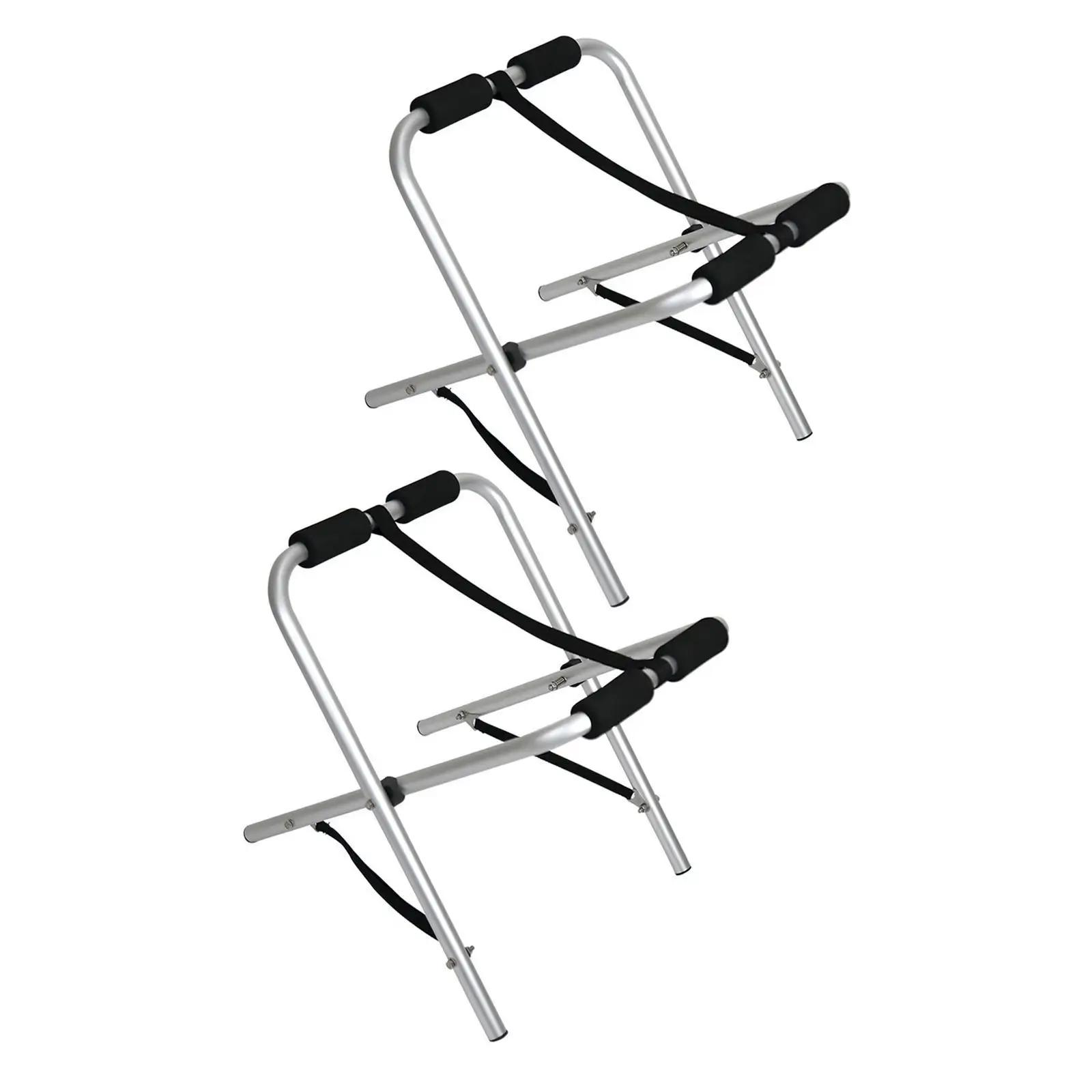 2 Pieces Folded Kayak Stands Paddleboard Stands Accessories Shelf Practical Kayak Racks for Outdoor Indoor Paddle Boards