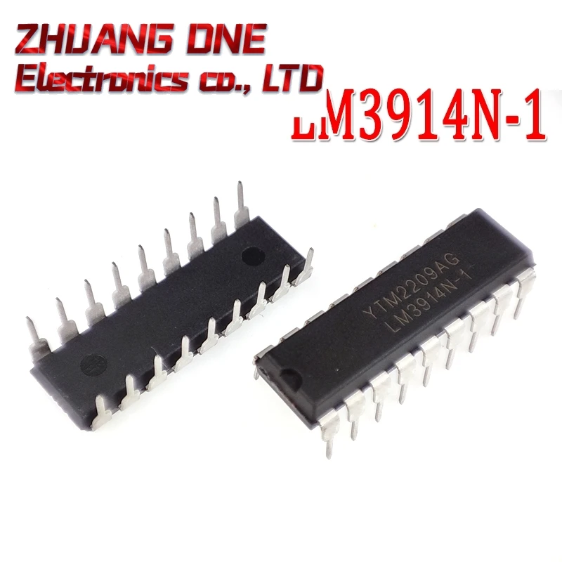 غمس LM3914N LM3915N LM3915N LM3916N DIP-18 LM3914 LM3915 LM3916 غمس 18 ، 5