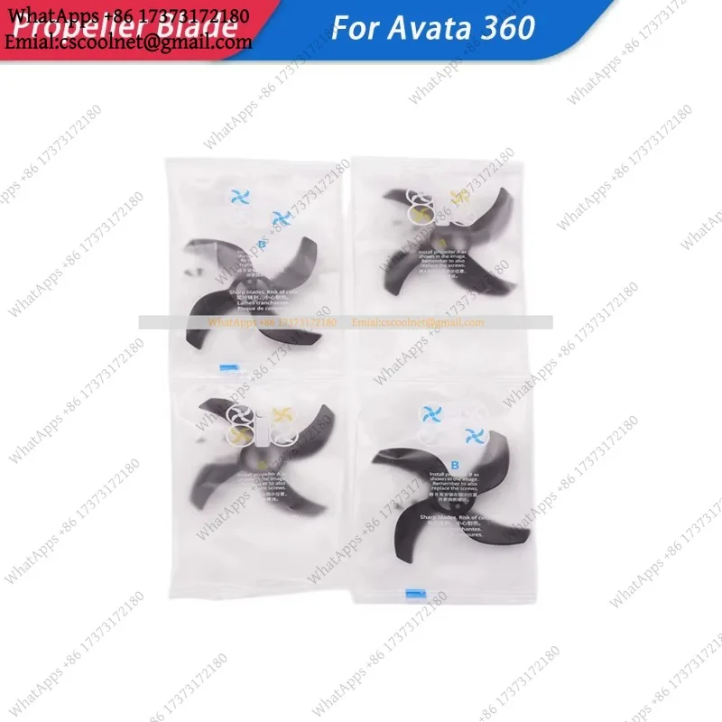 3340S Propeller Blades Replacement Parts for Avata360 Drone Repair Accessories Universal Fit Wings