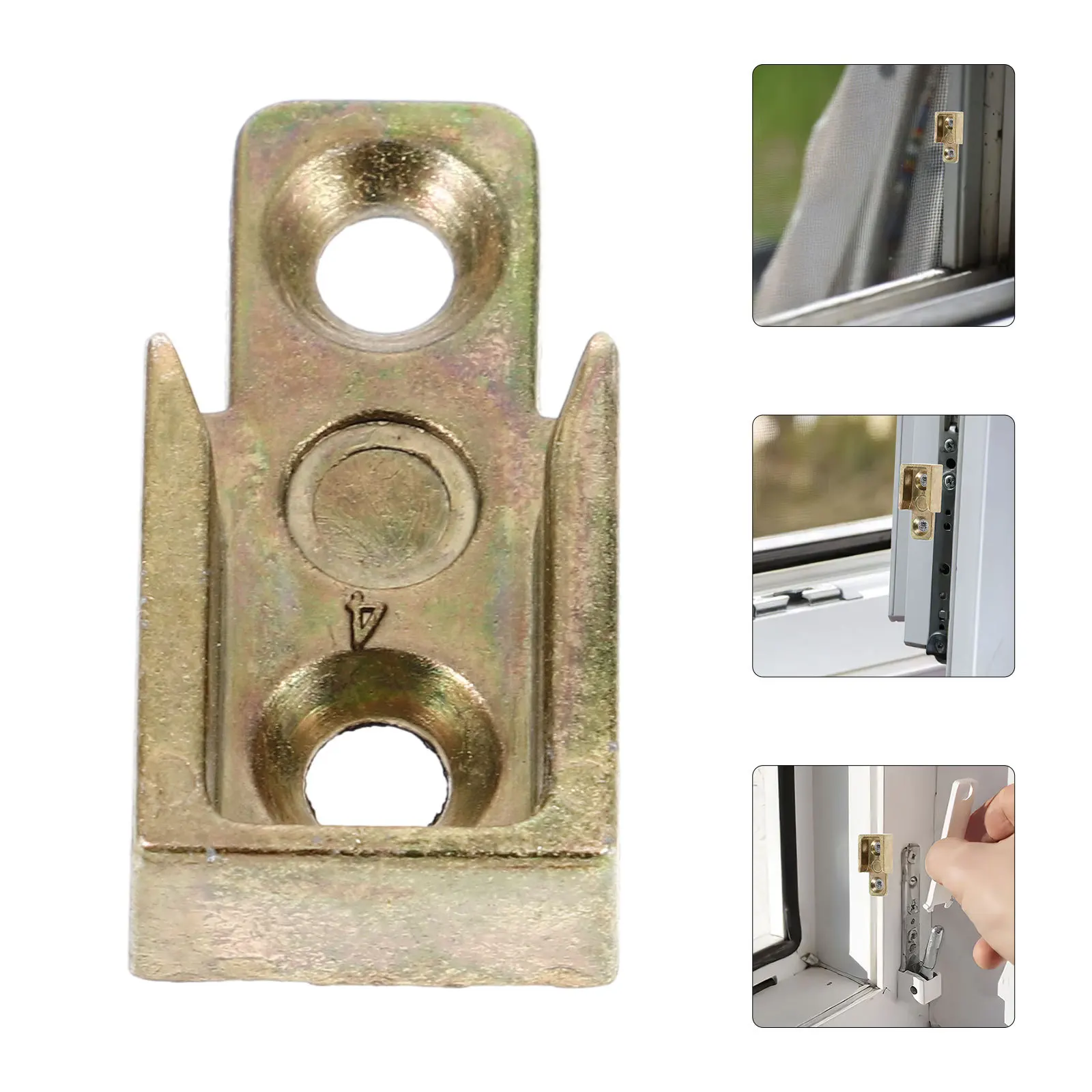 

Window Latch Replacement Strike Keeper Sliding Window Lock Part Durable Sash Lock Hardware Universal Fit Home Office