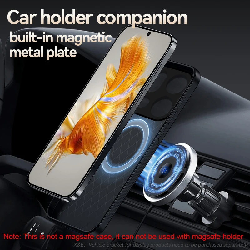 حافظة لهاتف OPPO Find X9 X9 Pro من جلد البولي يوريثان المغناطيسي + حافة من البولي يوريثان رفيعة للغاية مقاومة للسقوط غطاء حماية للكاميرا لـ Find X 9 #2