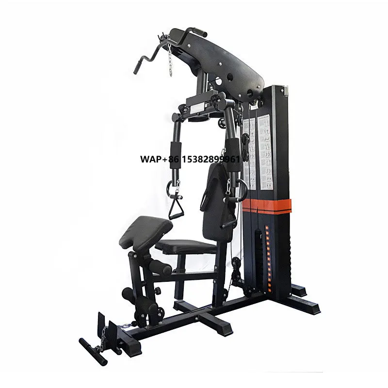 Home Using Multifunction Body Building Multifunctional Power Cage Squat Rack Bench Weight Gym Lifting Training Station