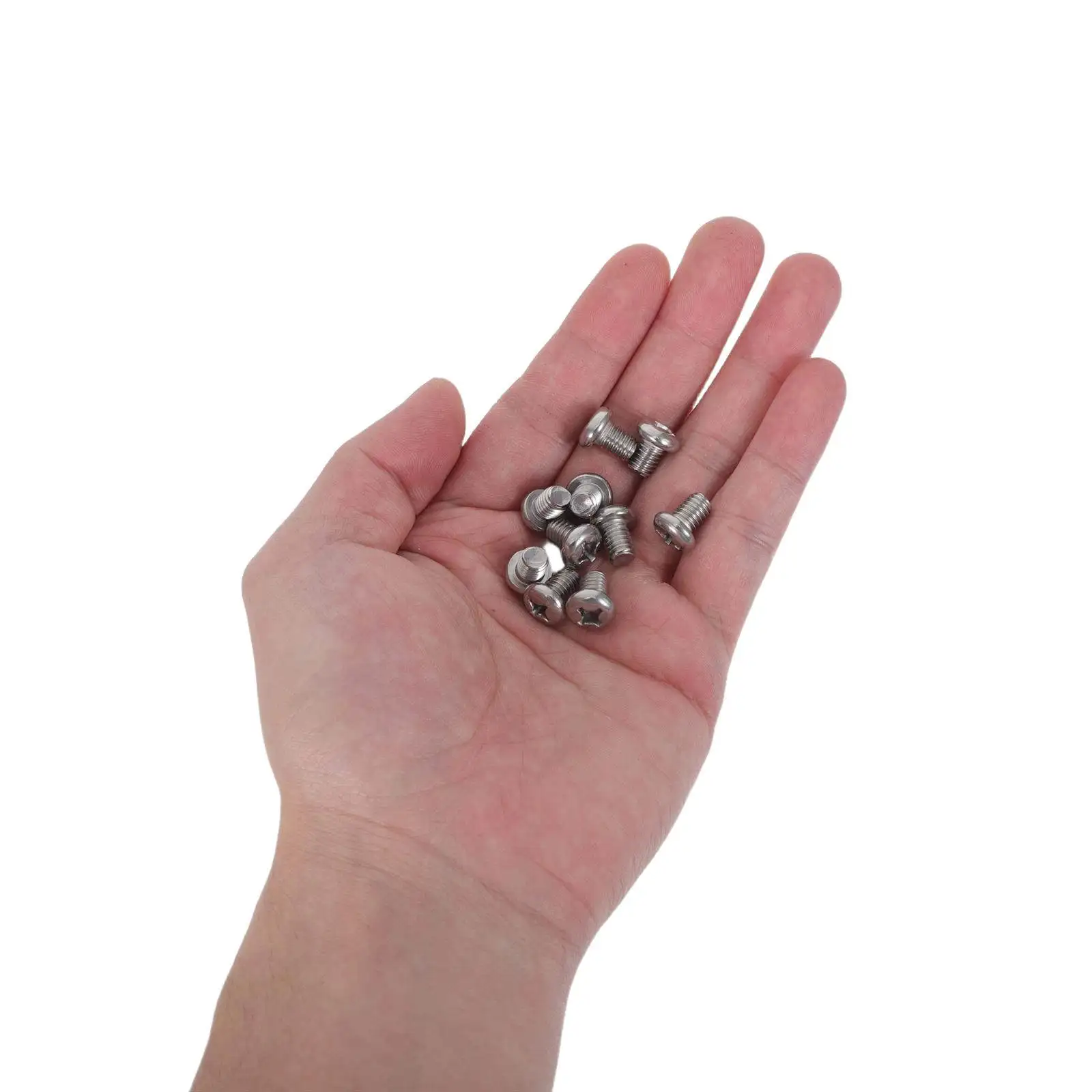 

10Pcs Sauce Mount Screw M6x8mm Stainless Steel High Temp Resistant Replacement Wok Handle Repair Bolts Cooking