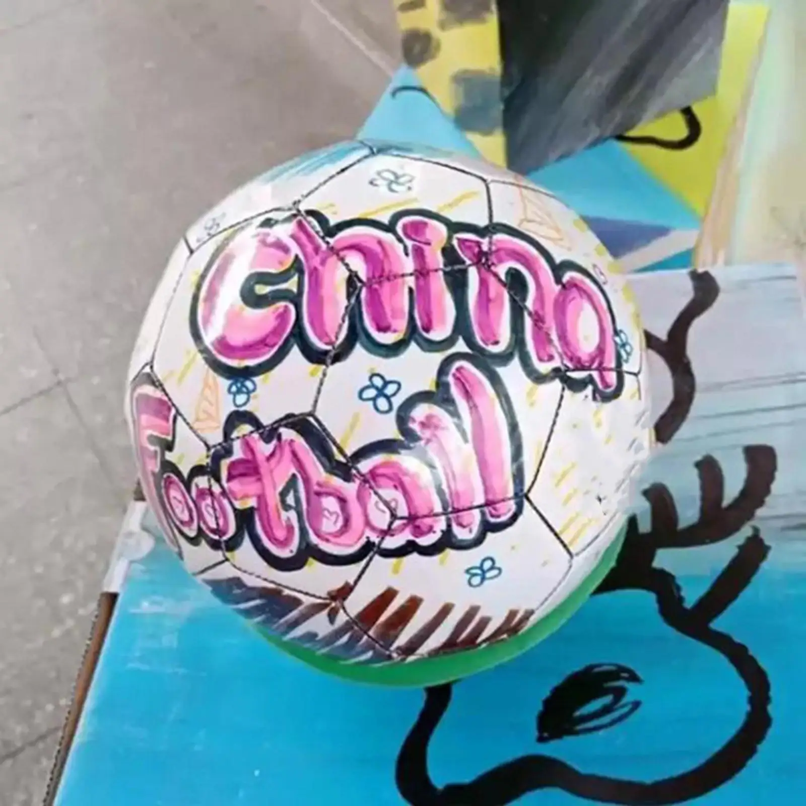 Bola Sepak Putih Bola Latihan Sepak Bola untuk Kompetisi Anak Laki-Laki dan Perempuan Ukuran 3