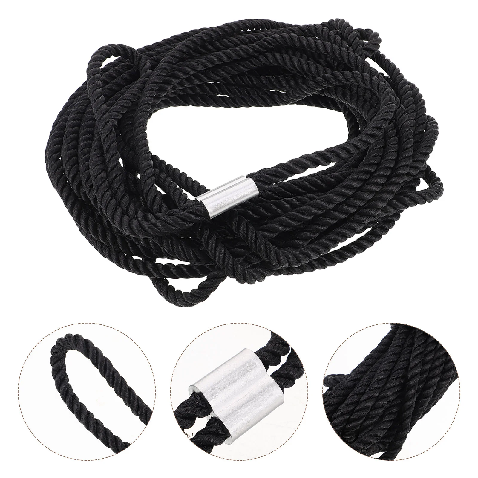 Pièces de rechange de corde d'échelle d'extension haute résistance, compatibilité polyvalente, conception légère et Portable, Installation facile