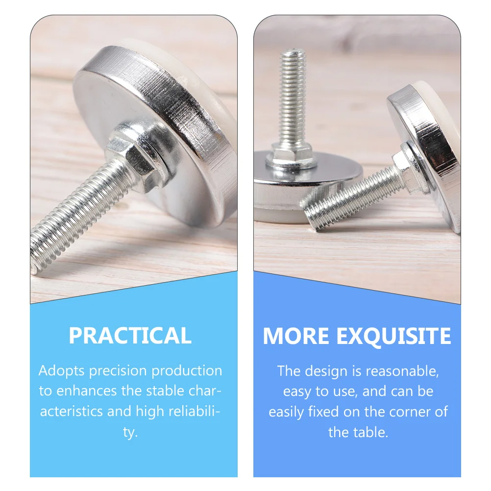 

6pcs Heavy Duty niture Levelers Adjustable Screw Levelers For Table Legs Floor Protectors Strong Durable niture Leg
