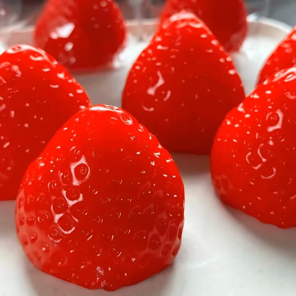 New Squishy Big Strawberry Squeeze Toy Kids Soft Pinch Fruit Pop Fidget Toys Party Entertainment Games Halloween Christmas Gift view 5