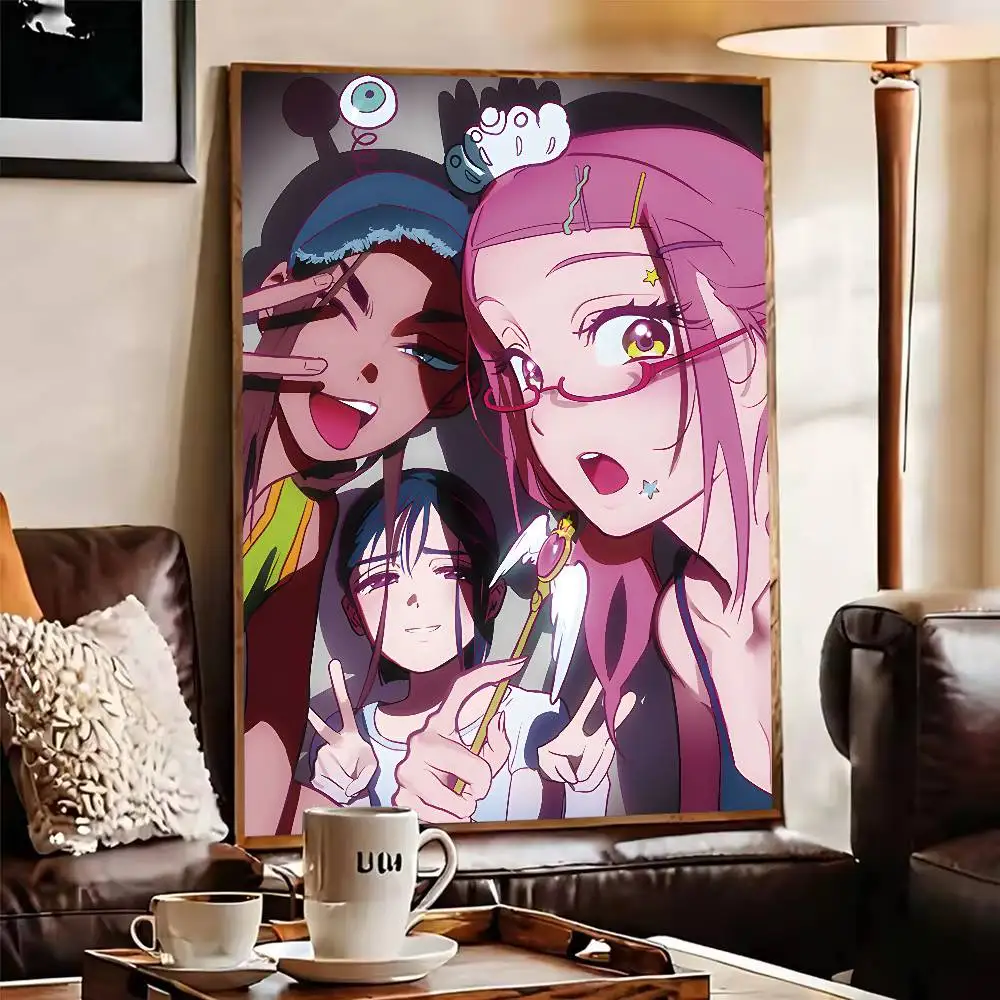 أنيمي ألف غريبة المرحلة المشارك ورقة طباعة غرفة المعيشة المنزلي غرفة نوم مدخل بار مقهى الفن اللوحة الديكور