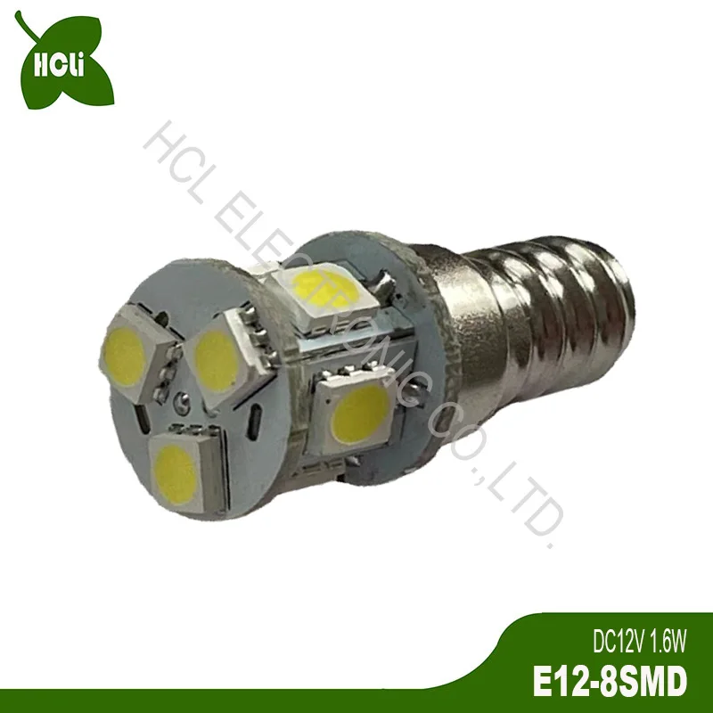 High quality DC3V 4.5V 6.3V 9V 12V 24V E12 Led Light Bulb Lamp High-grade Interior Decorative Lighting free shipping 5pcs/lot