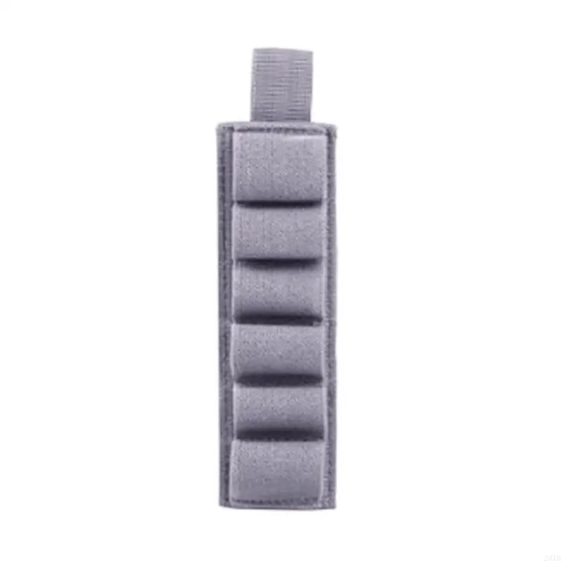 Hook Loop 6 Rounds Holder Insert Card Strips with Backing Sticker