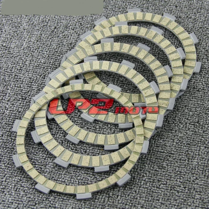 Clutch Friction Plates Discs for Yamaha Big Wheel  BW200E Electric Start 86 87 88 1986 1987 1988 BW200 85-86 1985 1986