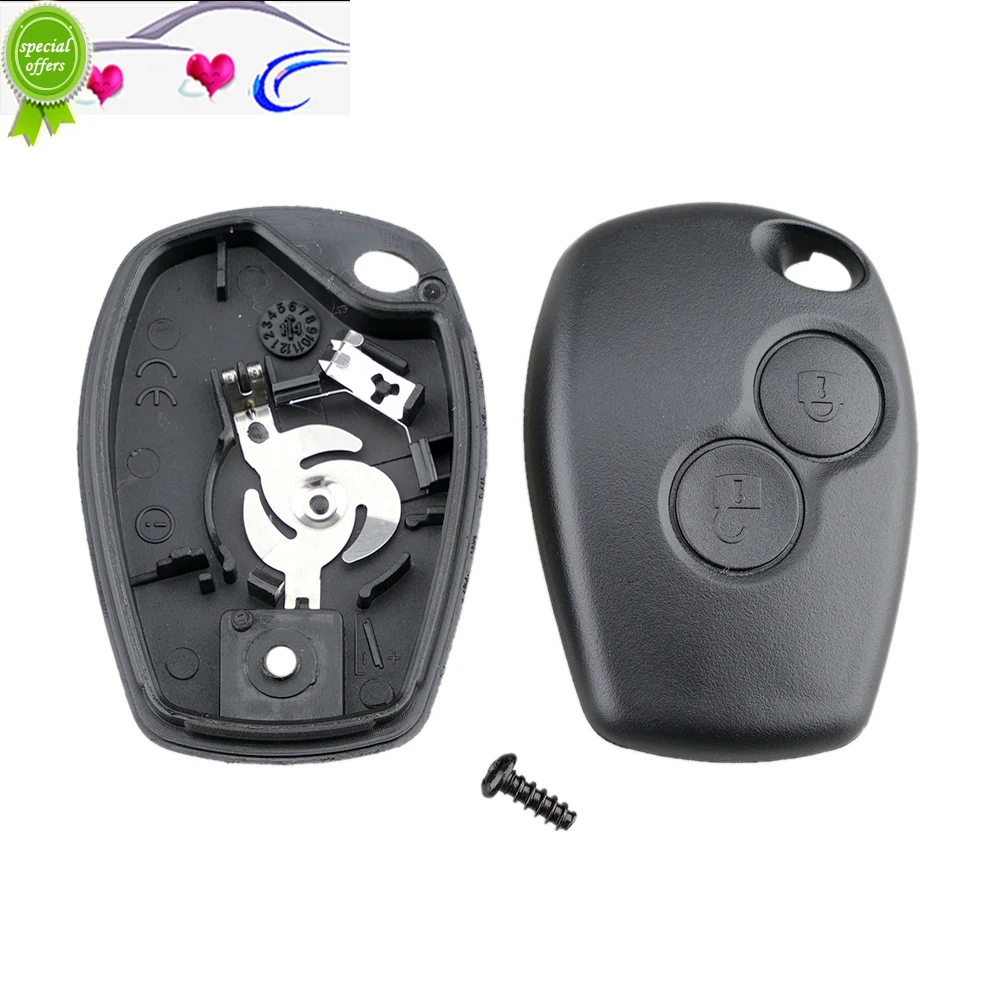 Key Shell For Renault Megane Modus Espace Laguna Duster Logan DACIA Sandero Fluence Clio Kangoo 2 Button Remote Case