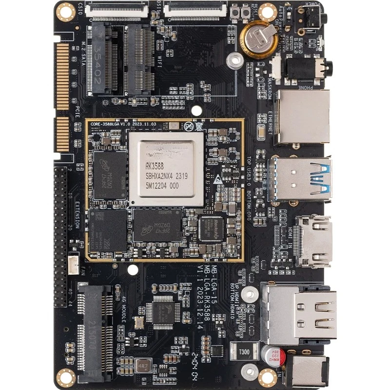 Rockchip Rk3588 Development Board - Płytka rozwojowa For3588L/JL/ML, komercyjna płytka główna,